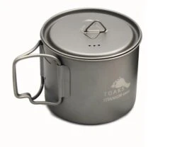 Toaks Light Titanium 550ml Pot (D95mm) -Sierra Camp Furniture Shop opplanet toaks light titanium 550ml pot grey pot 550 l main