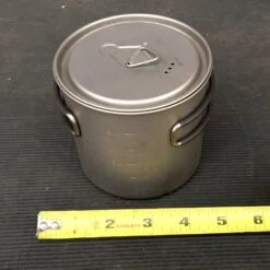 Toaks Light Titanium 550ml Pot (D95mm) -Sierra Camp Furniture Shop pot1